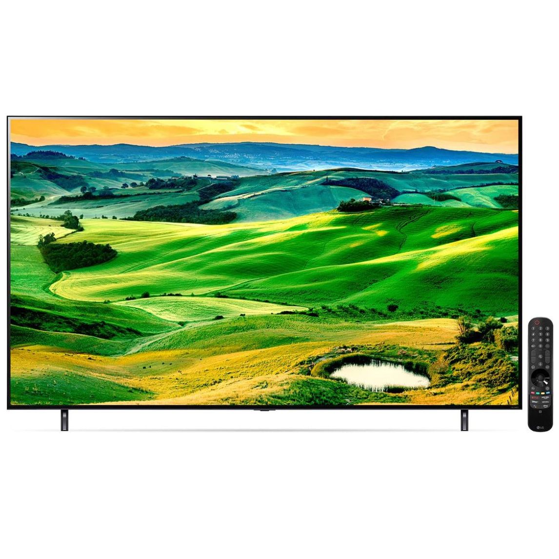 Pantalla LG 86" Qned Tv 4K Smart Tv con Thinq Ai 86Qned80Sqa