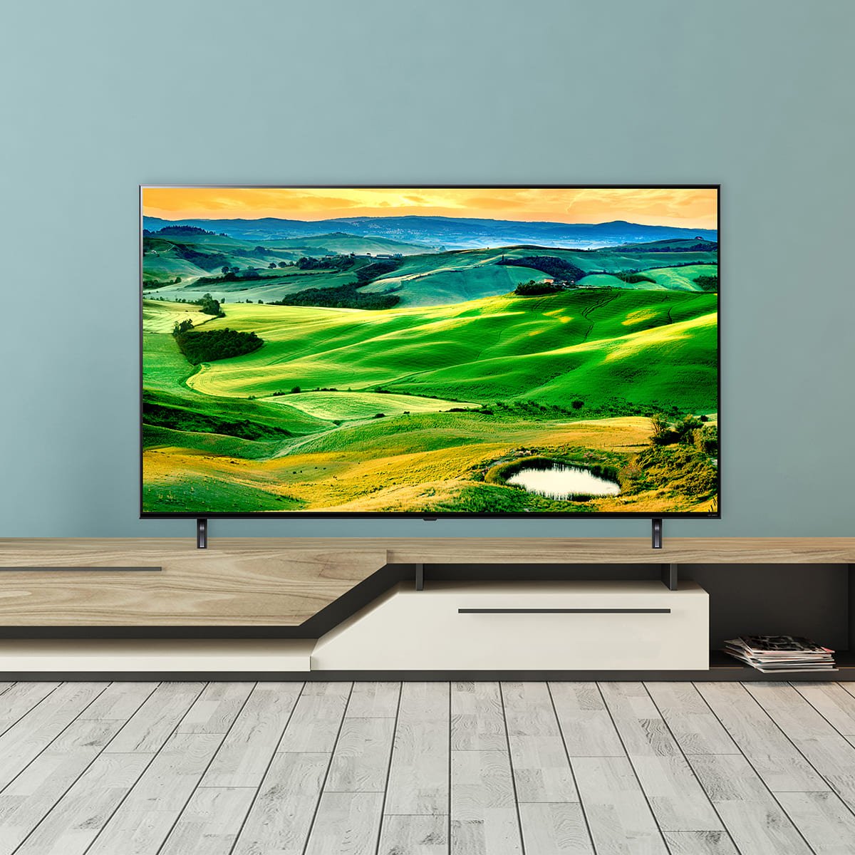 Pantalla LG 86" Qned Tv 4K Smart Tv con Thinq Ai 86Qned80Sqa