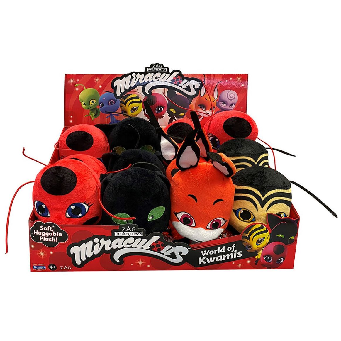 Lady Bug Peluches Kwami Dc Mc Farlane