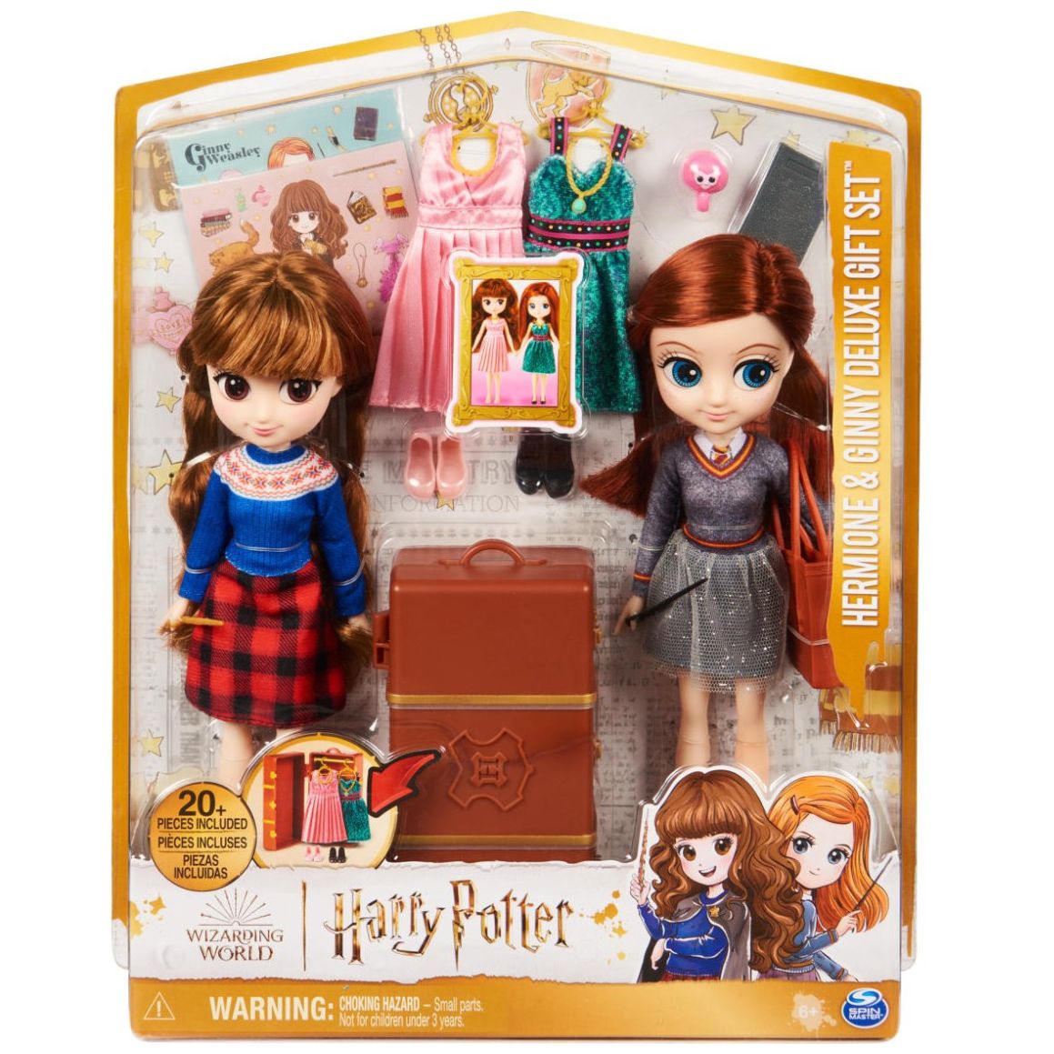 Muñecas Harry Potter Set Hermione Y Ginny de 8