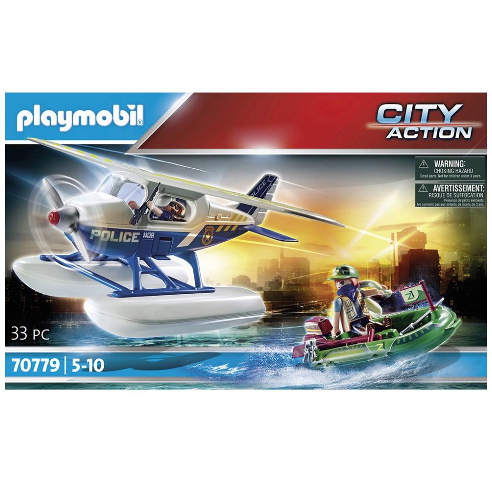 Hidroavión de la Policía, 70779, Playmobil