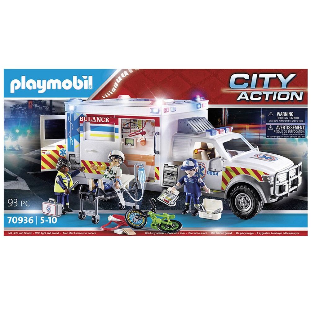 Playmobil Llavero Servicio de Emergencia