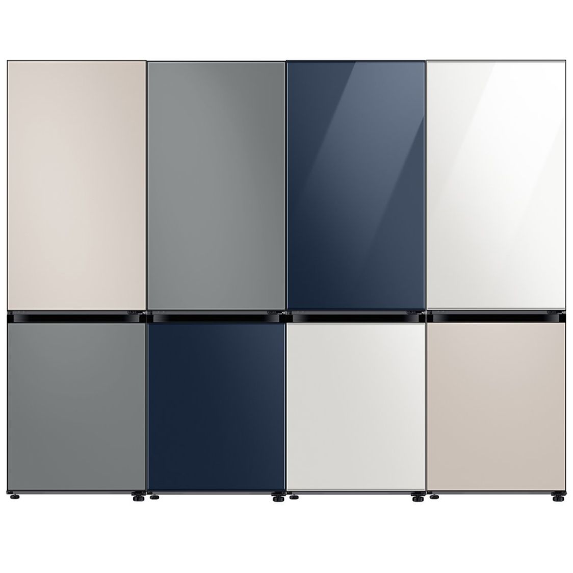 Refrigerador Samsung Bespoke Congelador Inferior 12P