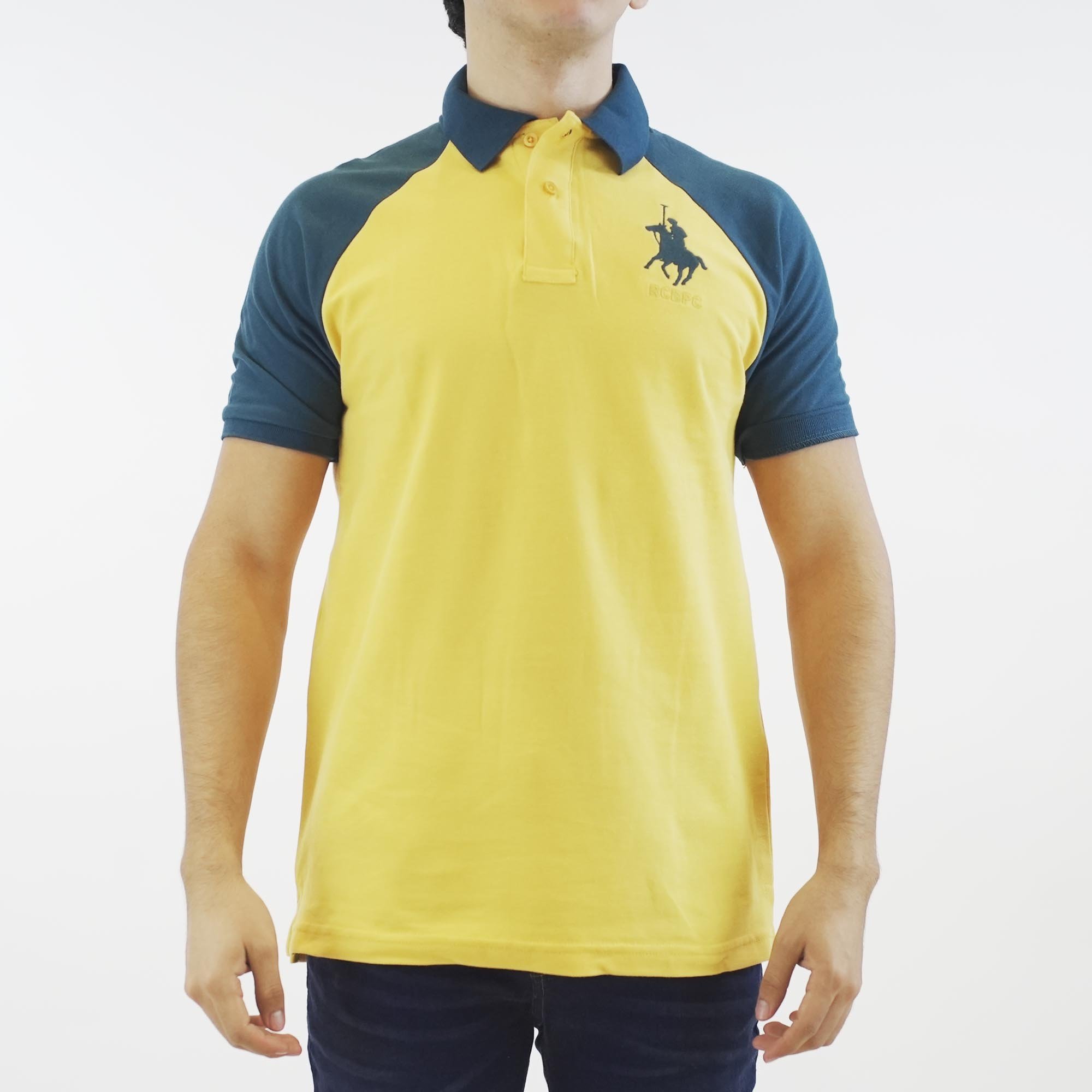 Playera Tipo Polo Manga Corta Royal Polo Club para Hombre