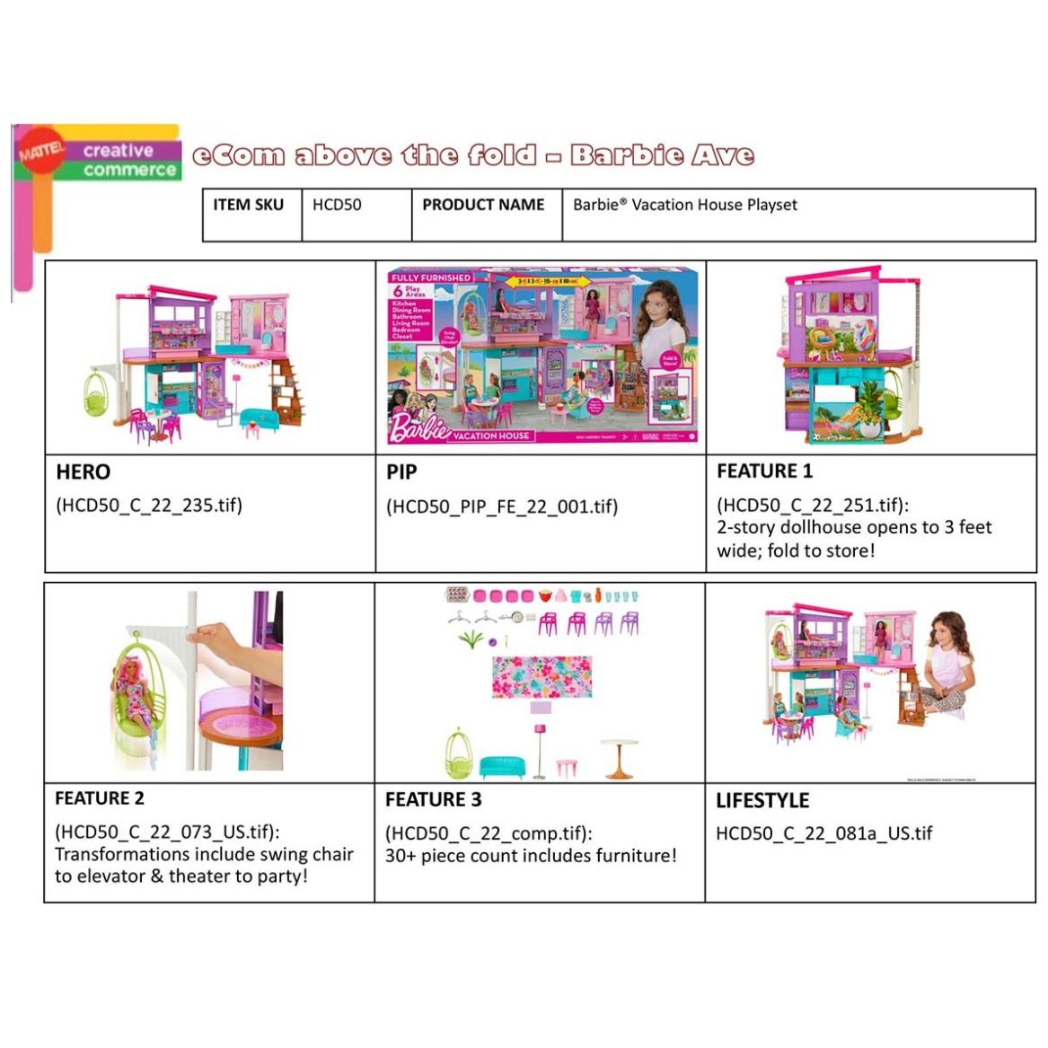 Casa de Muñecas Barbie Malibu