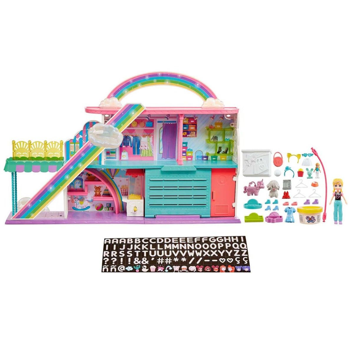 Set de Juego Polly Pocket Centro Comercial Dulces Sorpresas