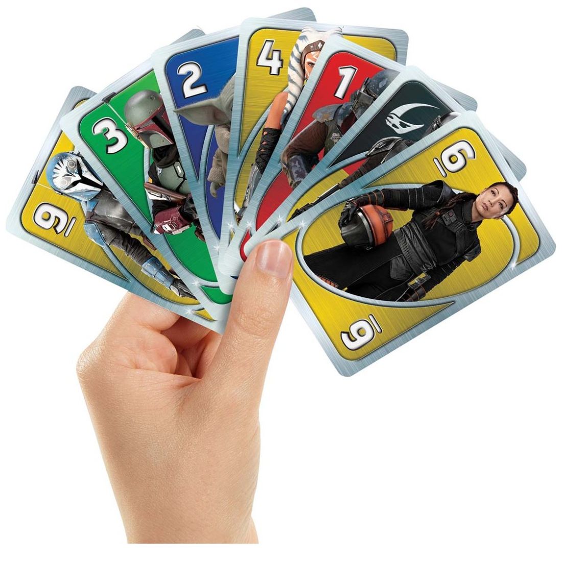 Juego de Cartas uno Juego de Cartas Mandalorian