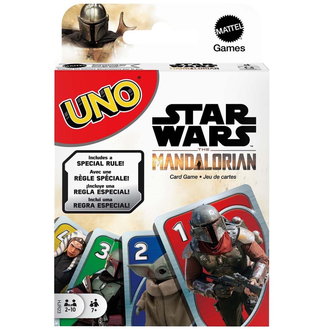 Juego de Cartas uno Juego de Cartas Mandalorian