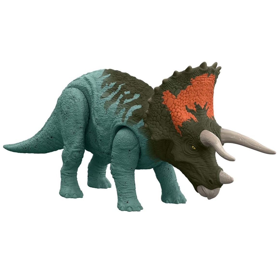 Dinosaurio de Juguete Jurassic World Triceratop Ruge y Ataca