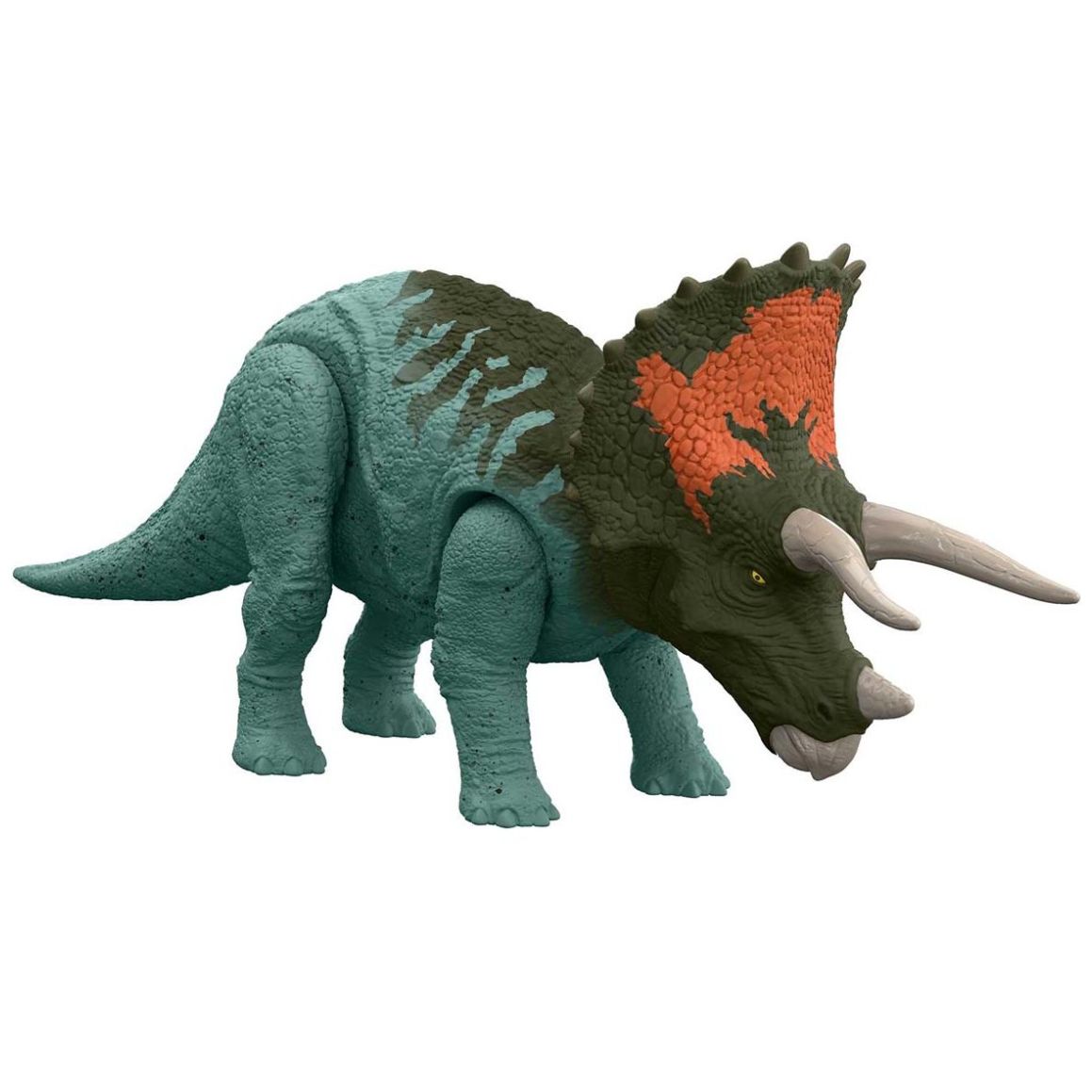 Dinosaurio de Juguete Jurassic World Triceratop Ruge y Ataca