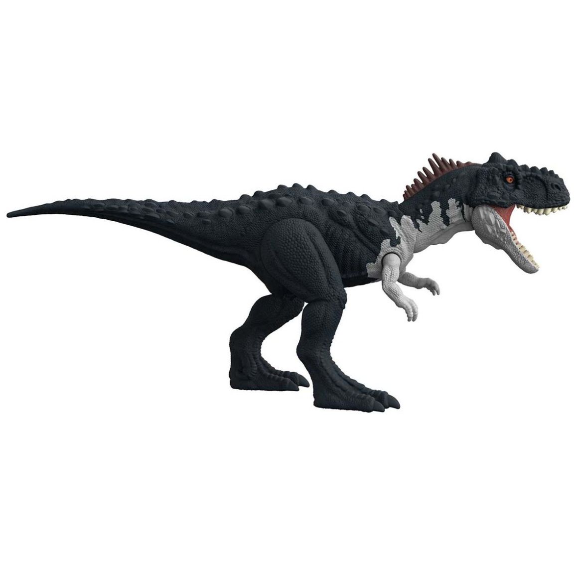 Dinosaurio de Juguete Jurassic World Rajasaurus Ruge y Ataca