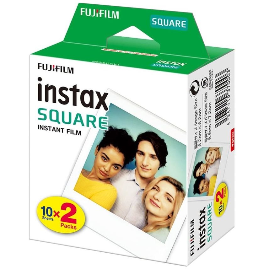 Película Square 2 Pack para Instax Fujifilm