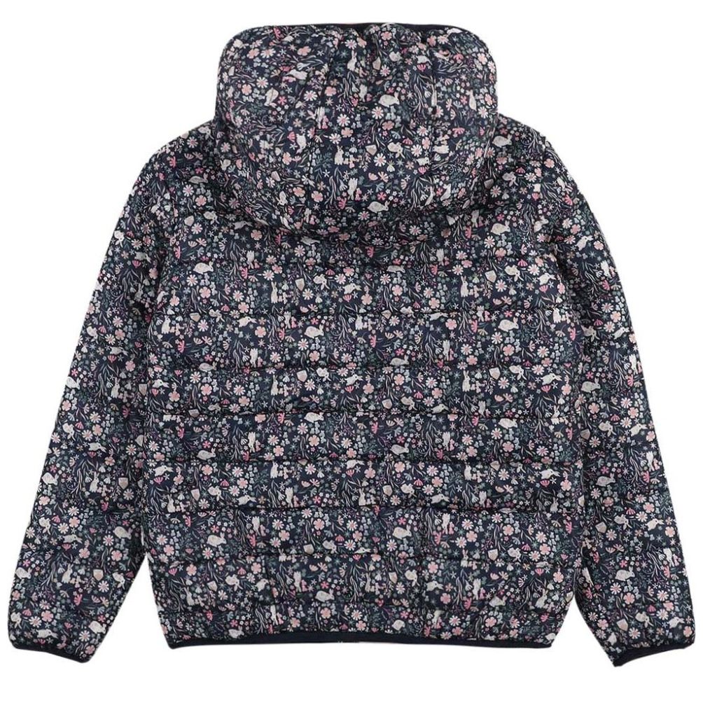 Chamarra Capetonada con Estampado Jeanious para Bebé