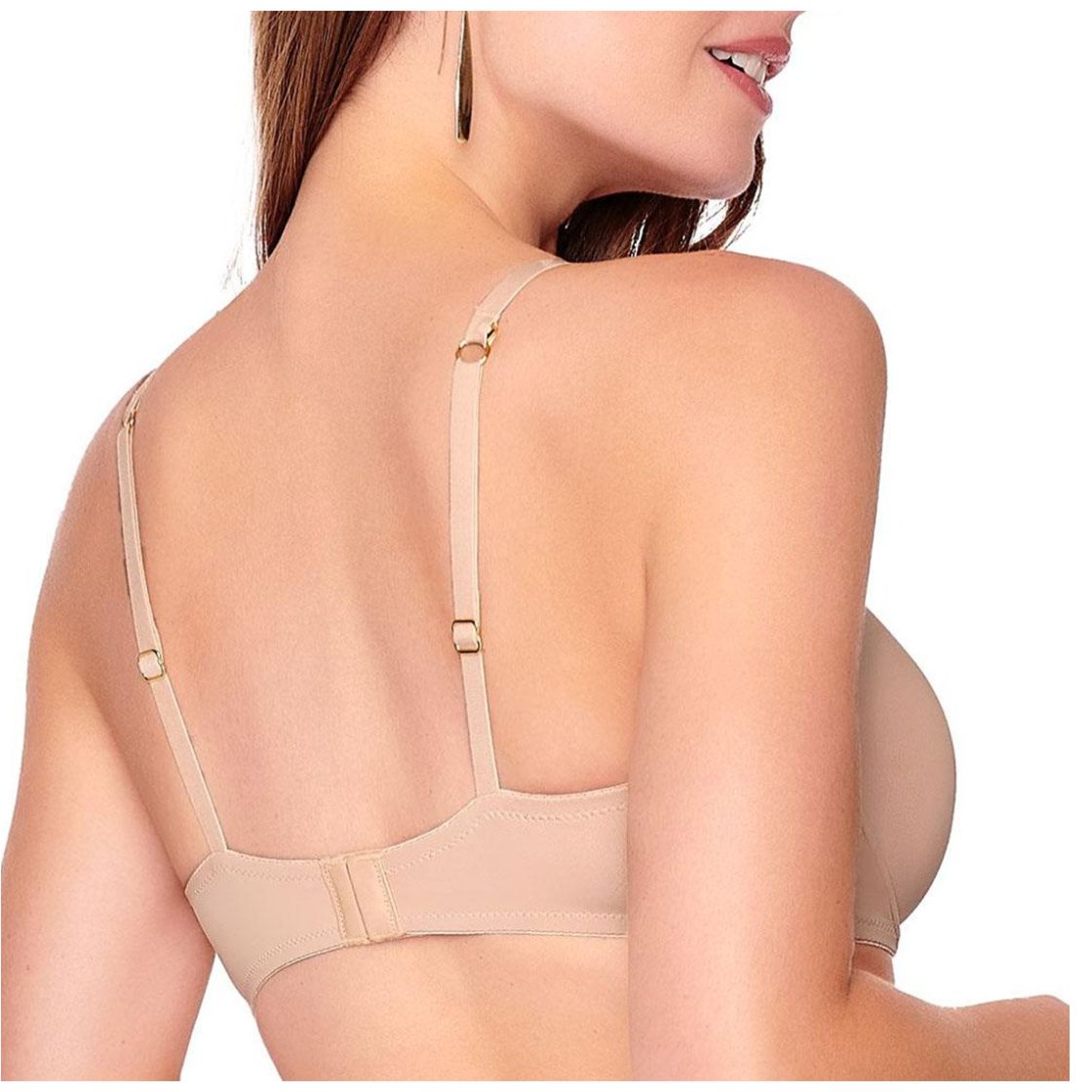 Brasier Sin Varilla con Encaje Tirante Ancho Playtex