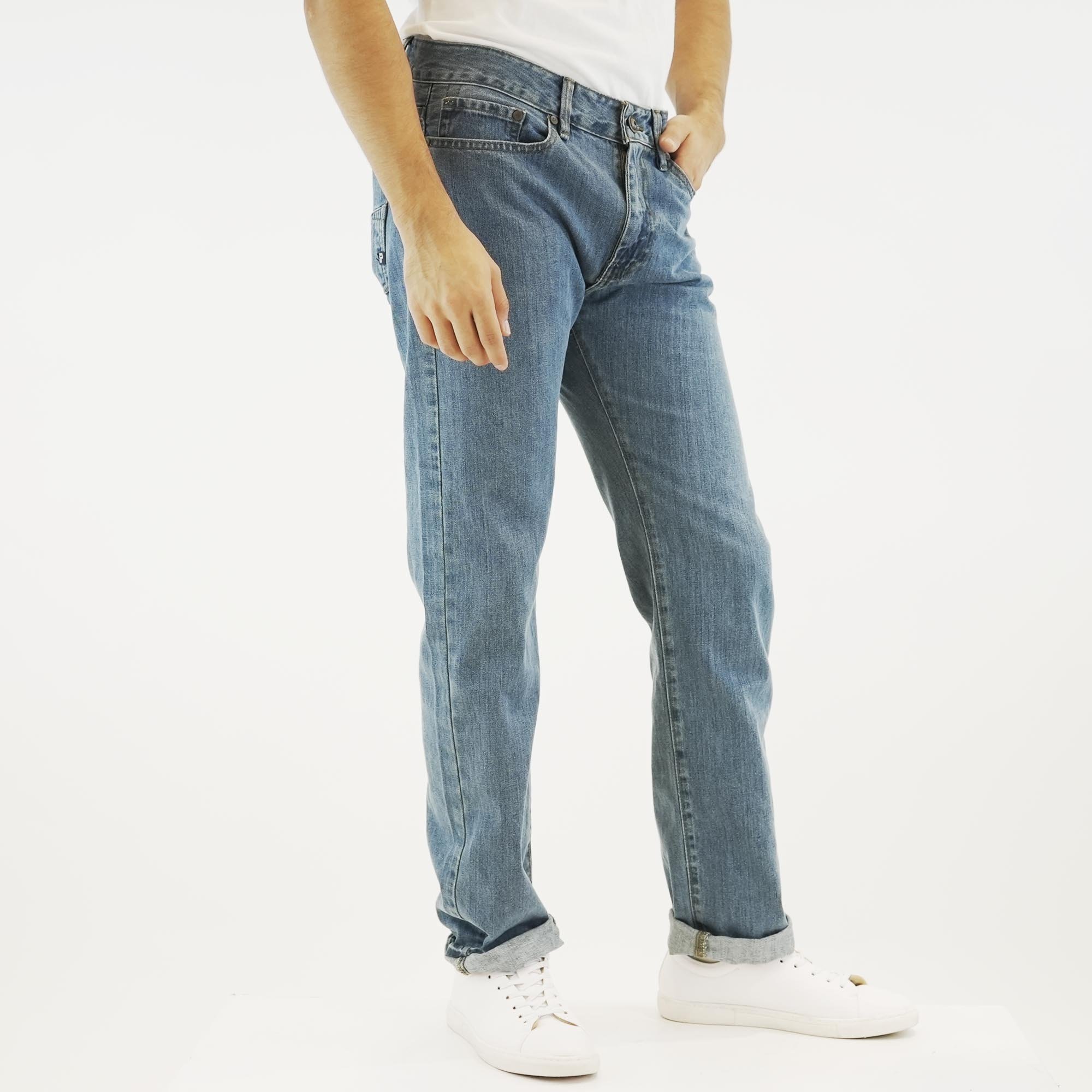 Jeans Recto para Hombre Universitario
