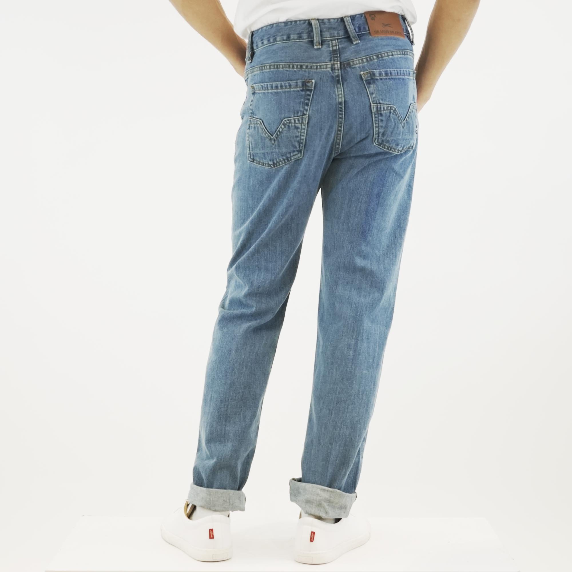 Jeans Recto para Hombre Universitario