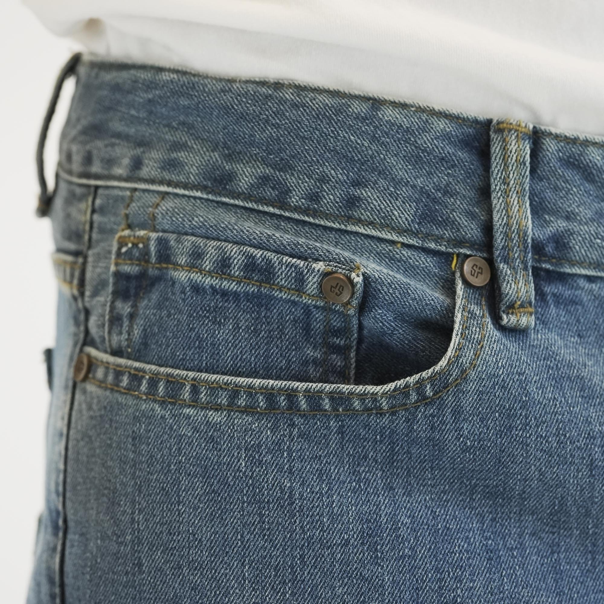 Jeans Recto para Hombre Universitario