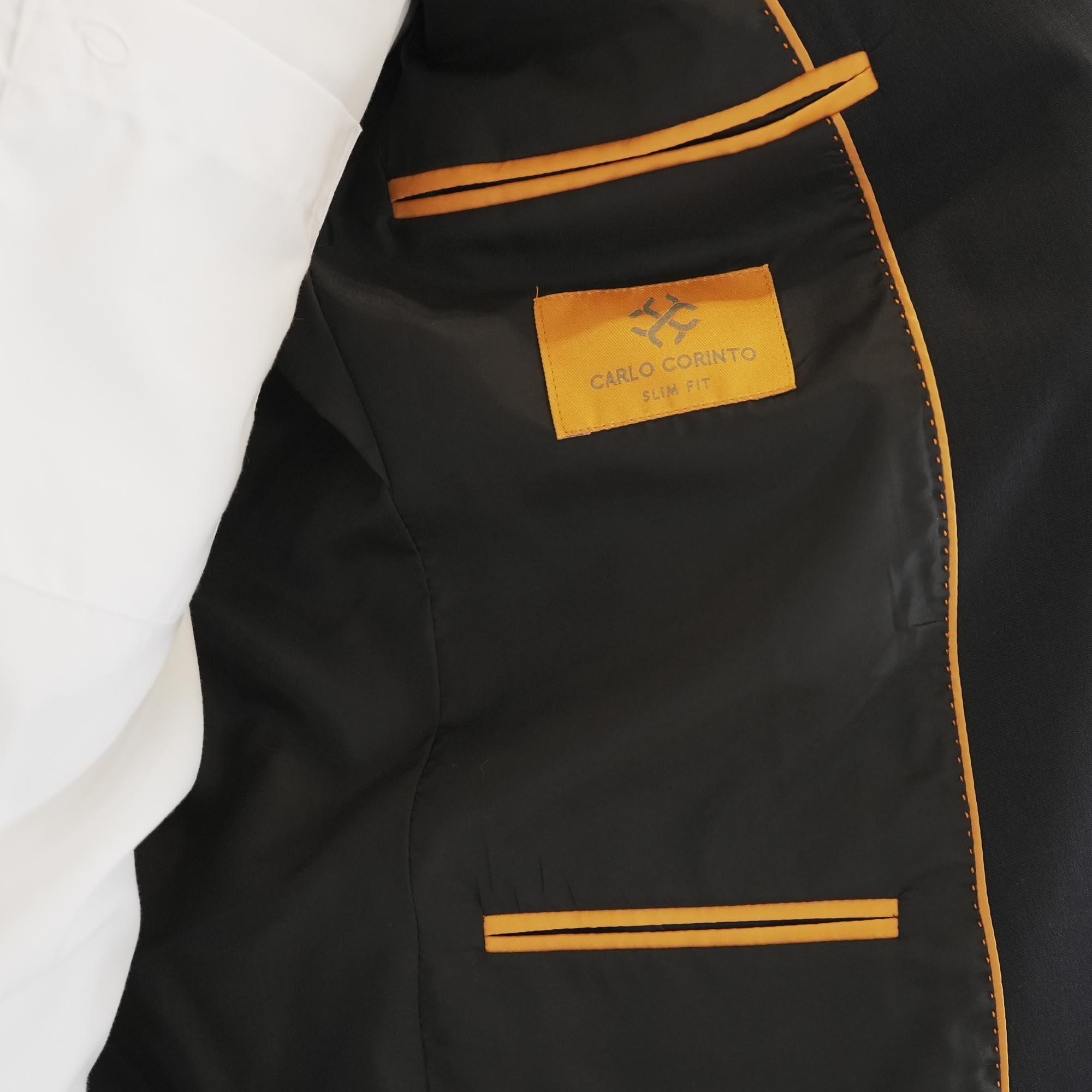 Traje Corte Slim Fit Carlo Corinto para Hombre