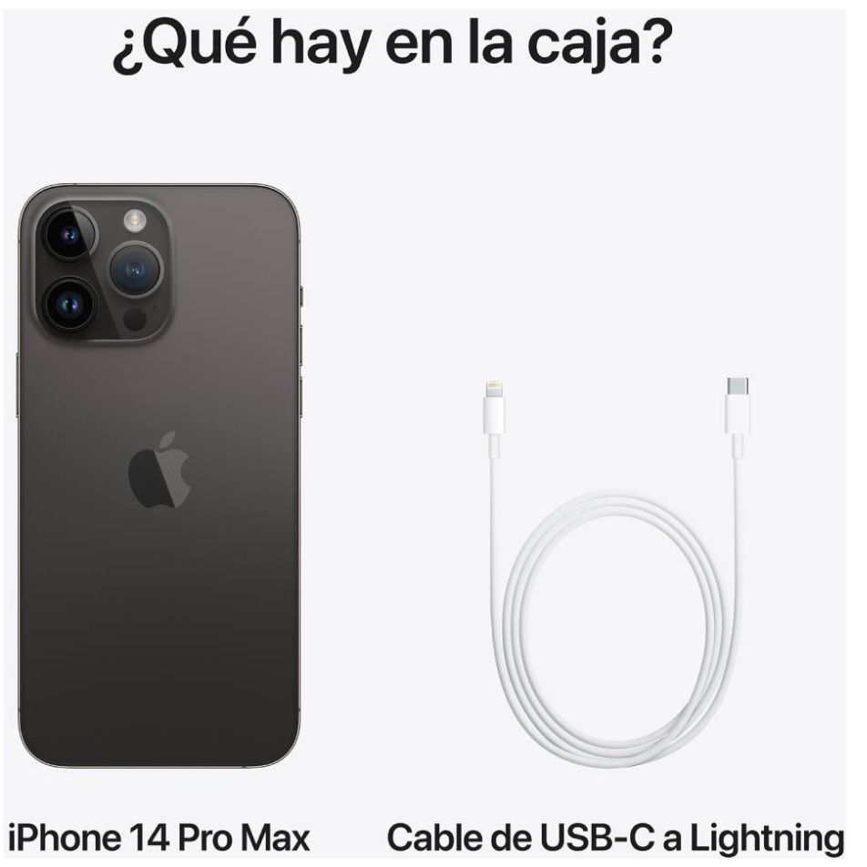 Iphone 14 Pro Max 128Gb Color Negro Espacial R9 (Telcel)