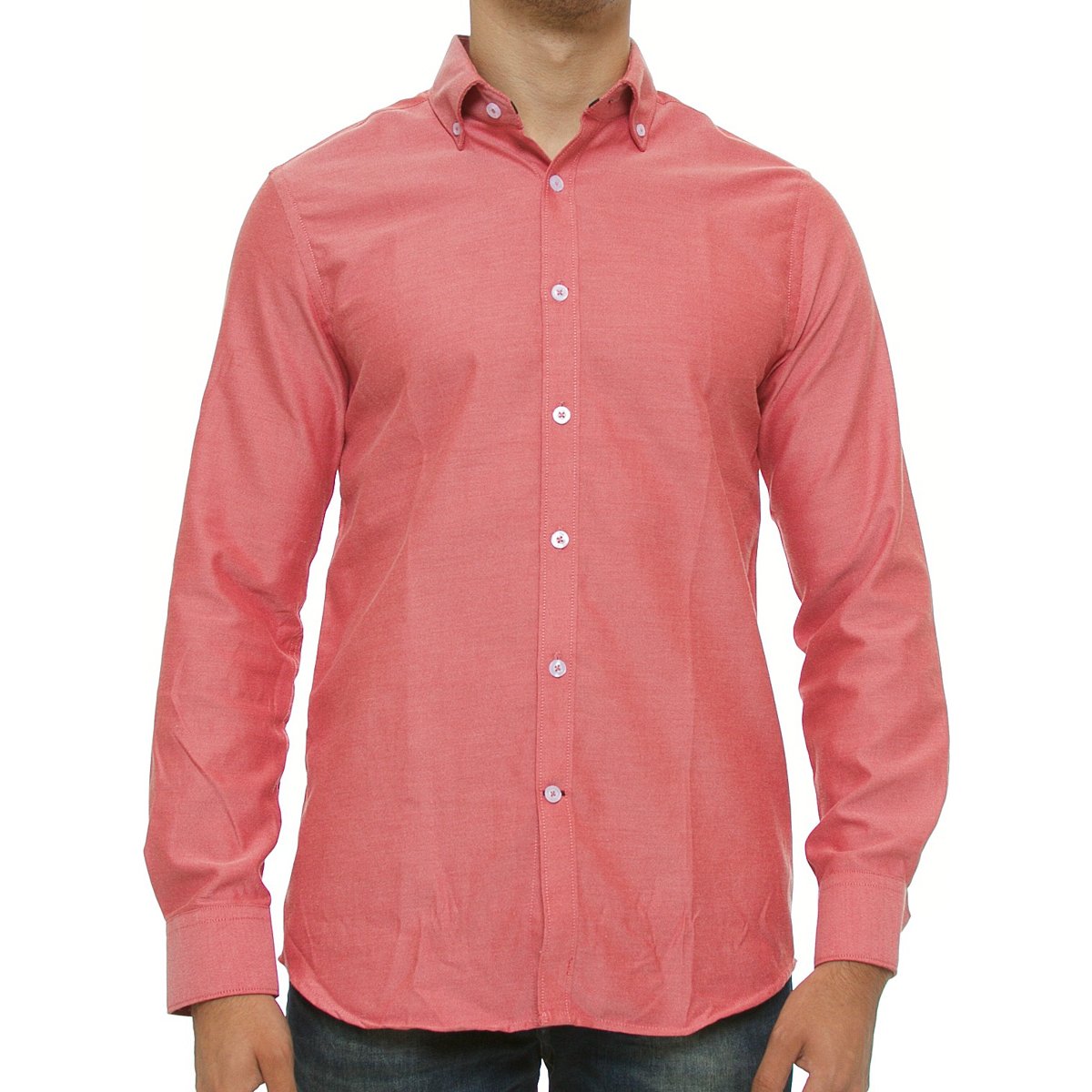 Camisa de Vestir Slim Fit para Hombre Lombardi