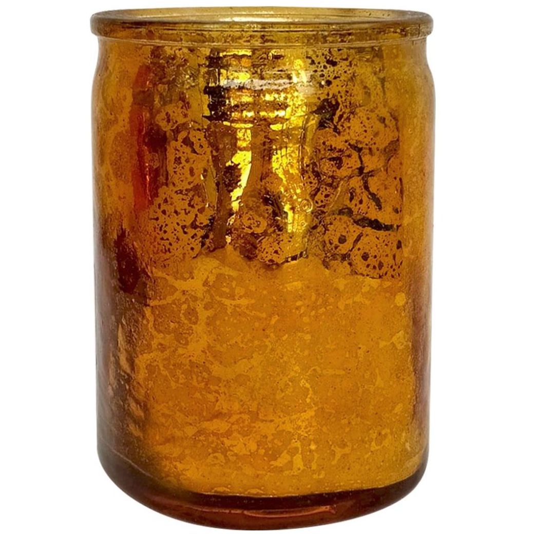 Candelero Antique Mercury Amber Bergamot Vintage Home