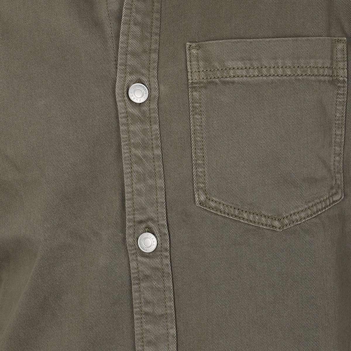 Sobre Camisa Casual Corte Recto Fukka para Hombre