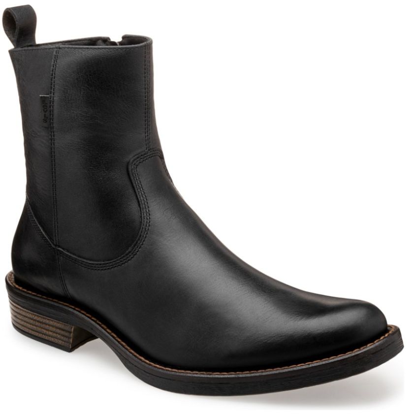 Bota de Piel Negro Levi´s para Hombre