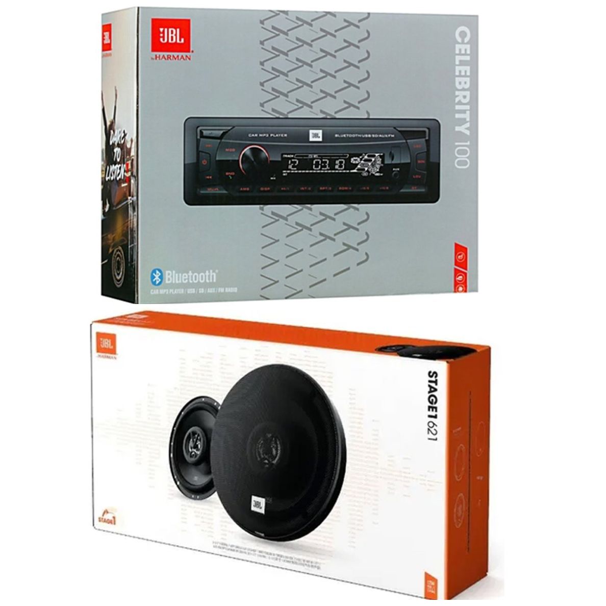 Pqt. Autoestéreo Jbl 2 Bocinas Celebrity-Pk621