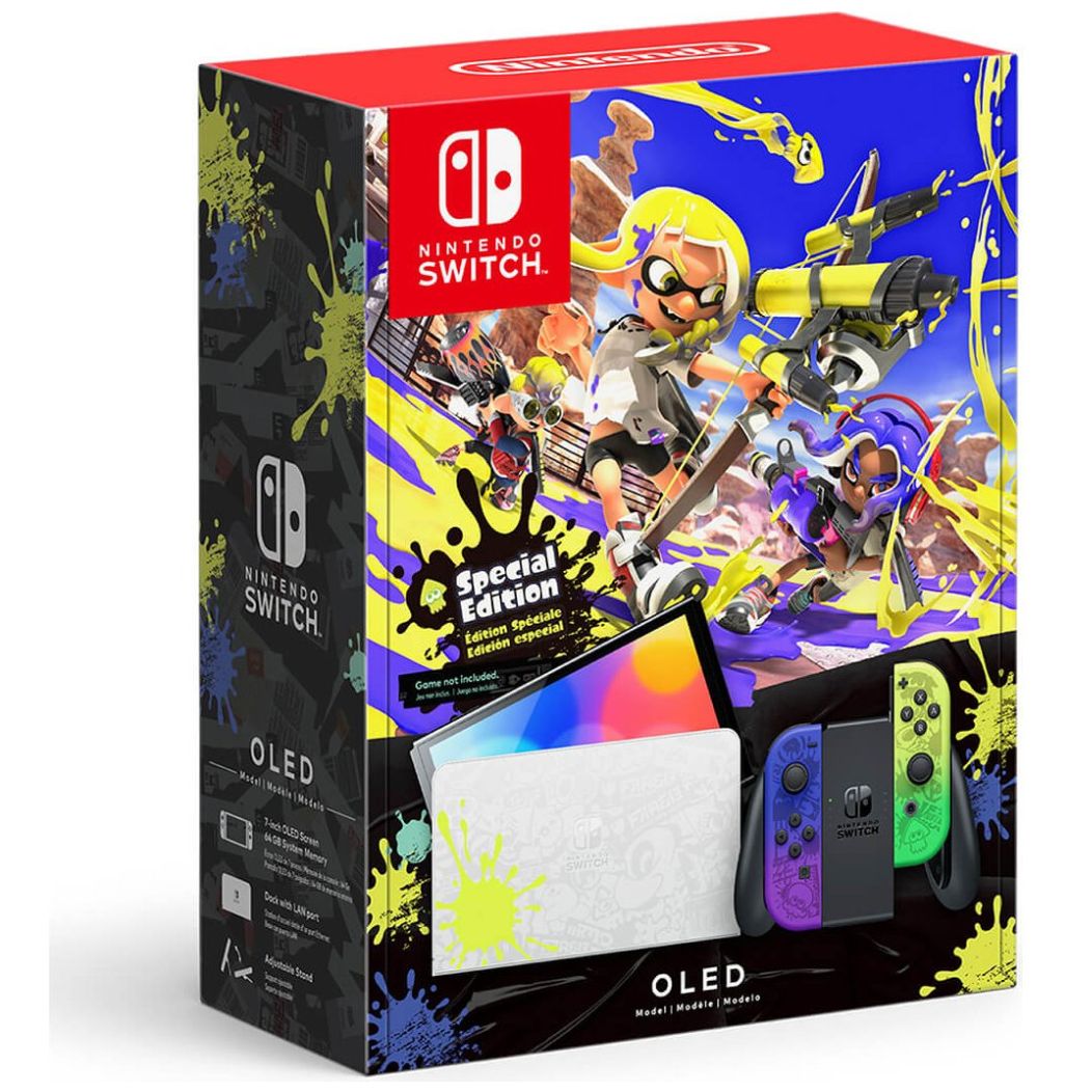 Consola Nintendo Switch Oled Splatoon 3 Ed