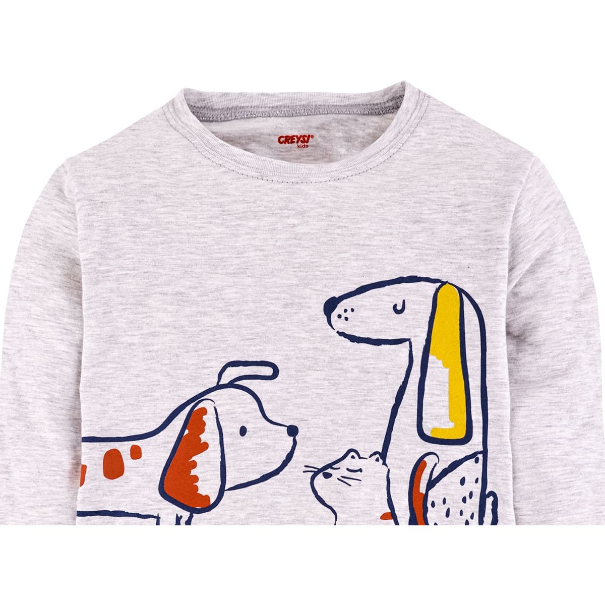 Playera Manga Larga Jersey  Creysi Kids para Niño