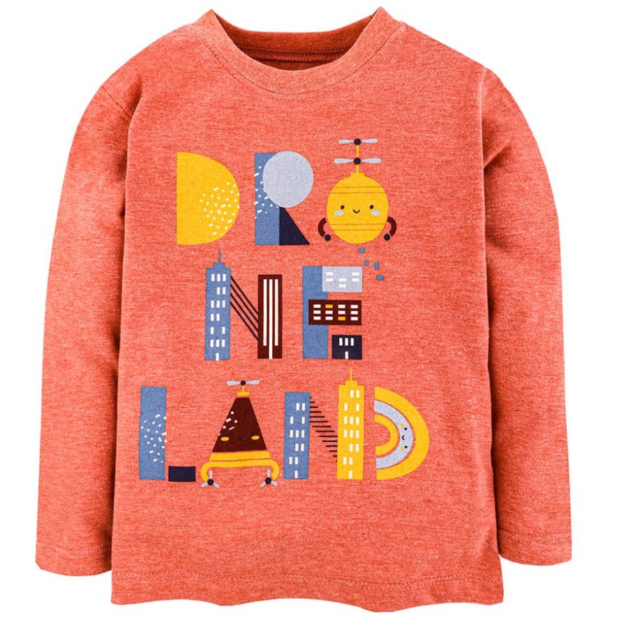 Playera Manga Larga Jersey  Creysi Kids para Niño