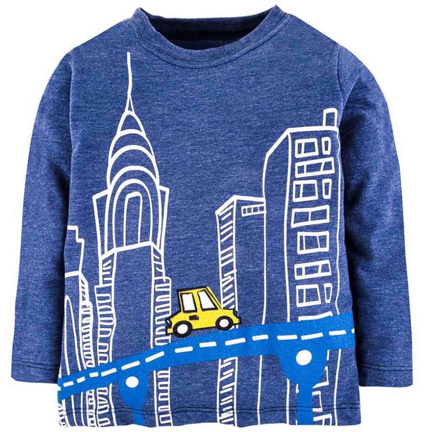 Playera Manga Larga Jersey  Creysi Kids para Niño