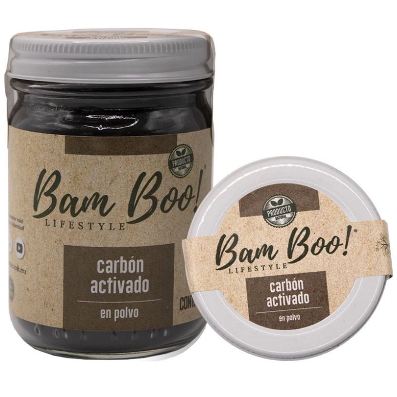 Carbón Activado en Polvo 40 Gr Bam Boo! Lifestyle
