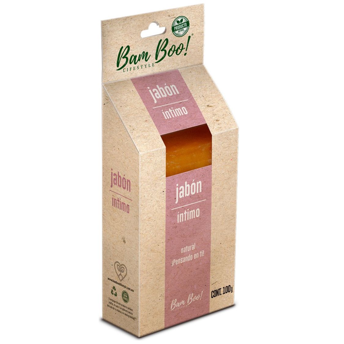 Jabón Íntimo 100 Gr Bam Boo! Lifestyle
