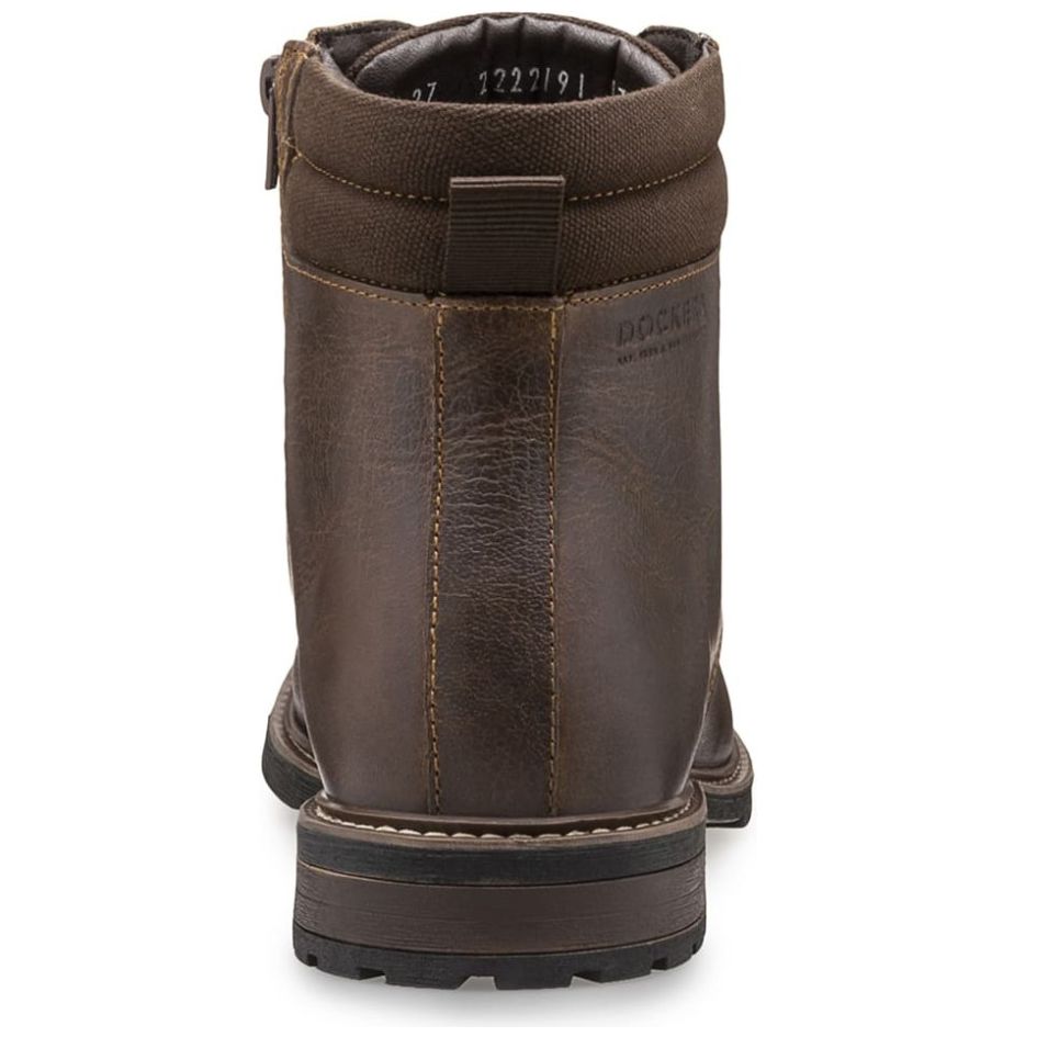 Bota de Piel  Café Dockers para Hombre