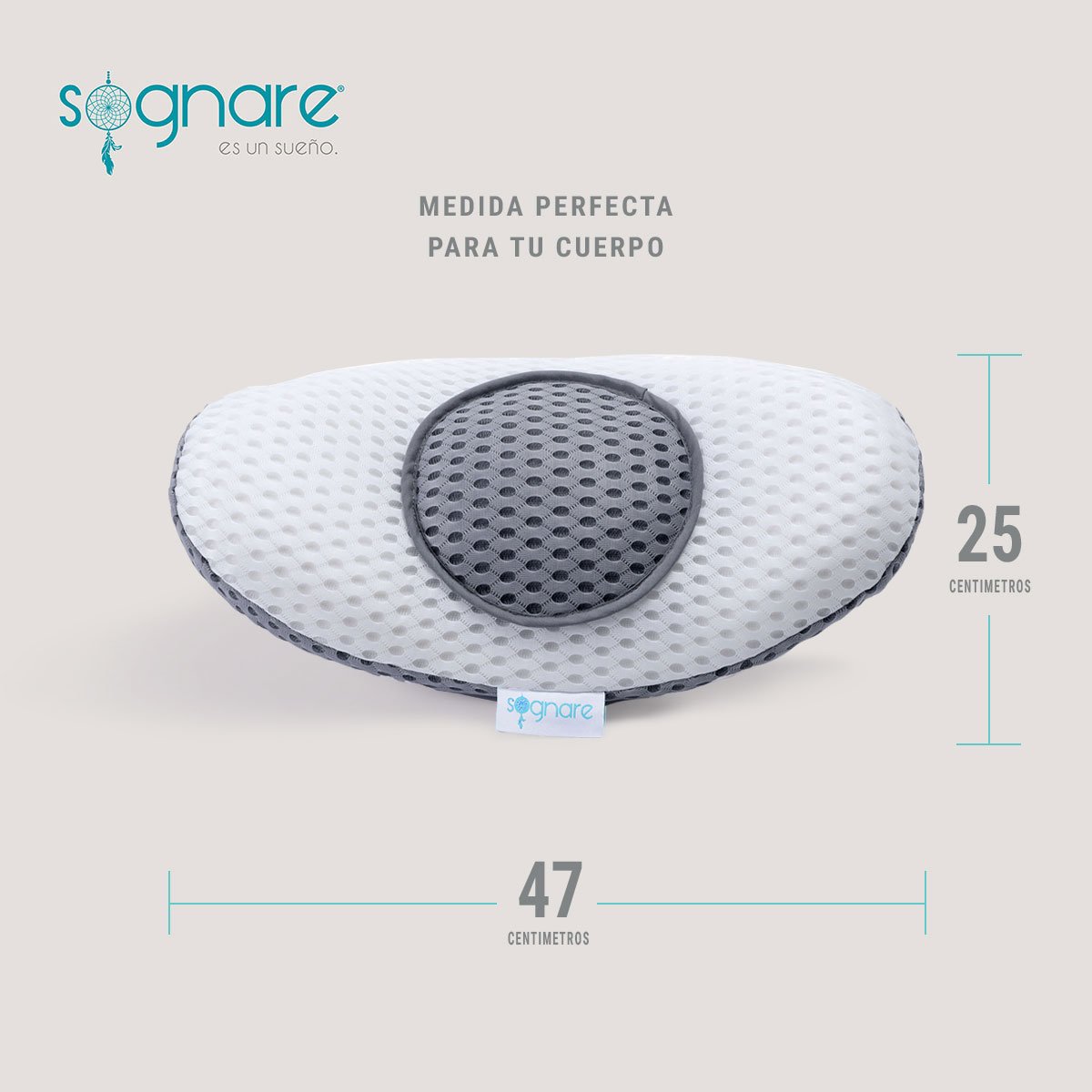 Almohada Sognare Lumbar Fit