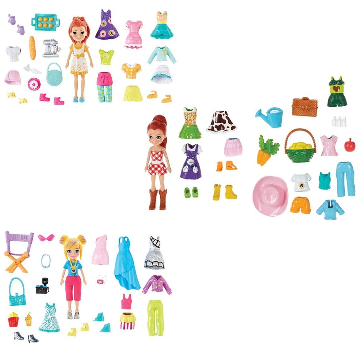 Polly Pocket Muñeca Paquete de Modas Sorpresa