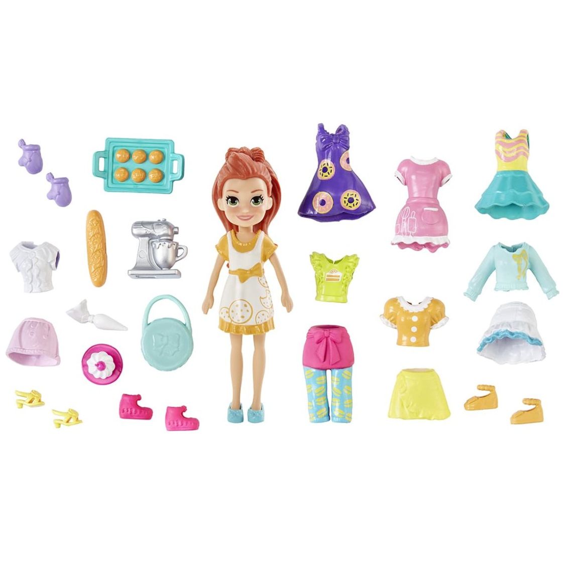 Polly Pocket Muñeca Paquete de Modas Sorpresa