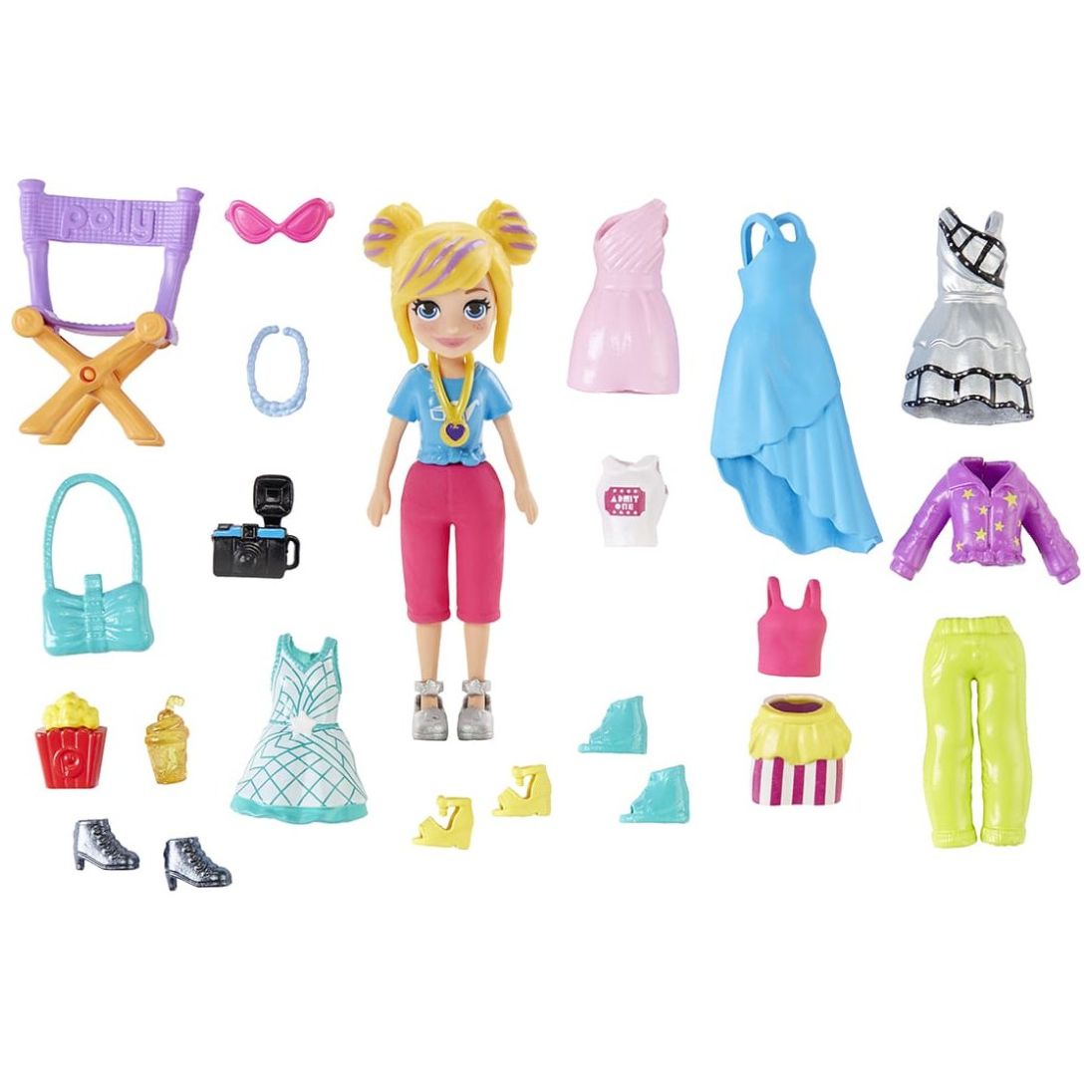 Polly Pocket Muñeca Paquete de Modas Sorpresa