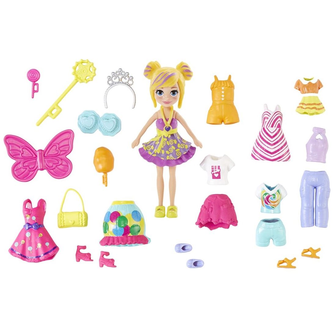 Polly Pocket Muñeca Paquete de Modas Sorpresa
