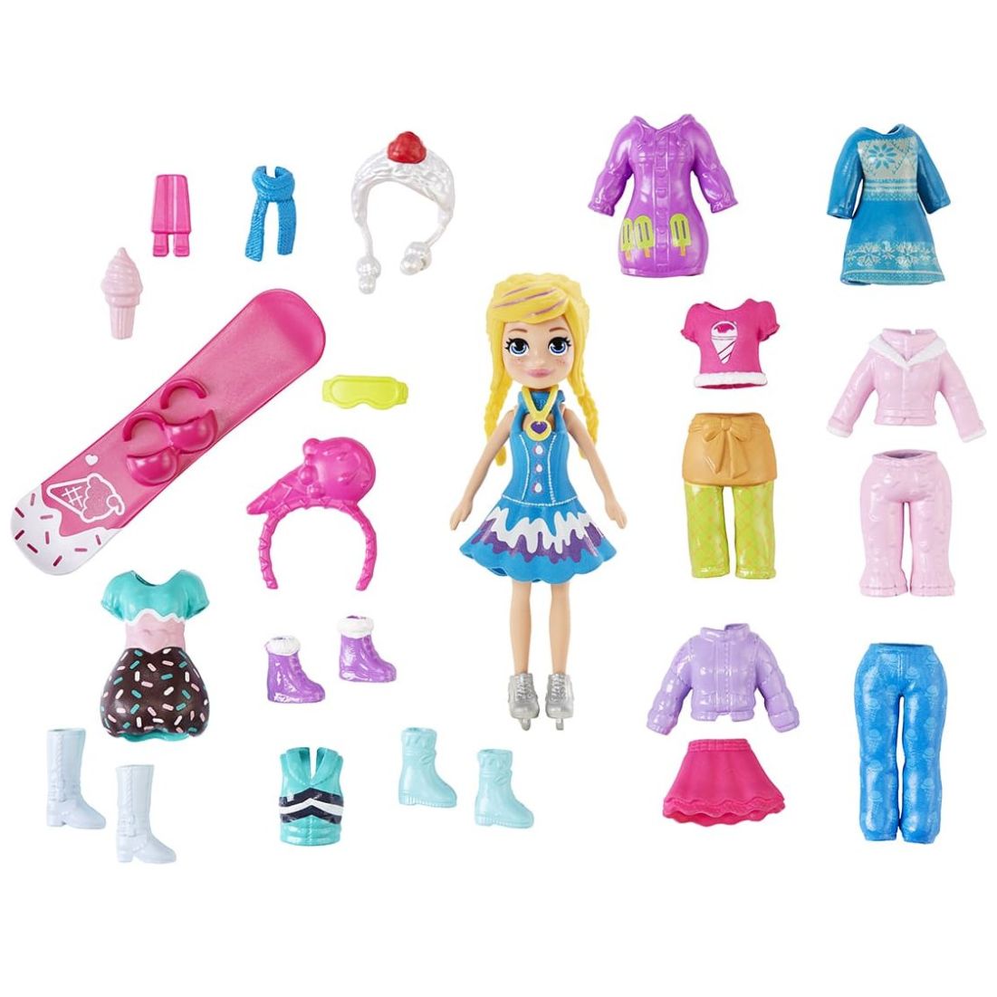 Polly Pocket Muñeca Paquete de Modas Sorpresa