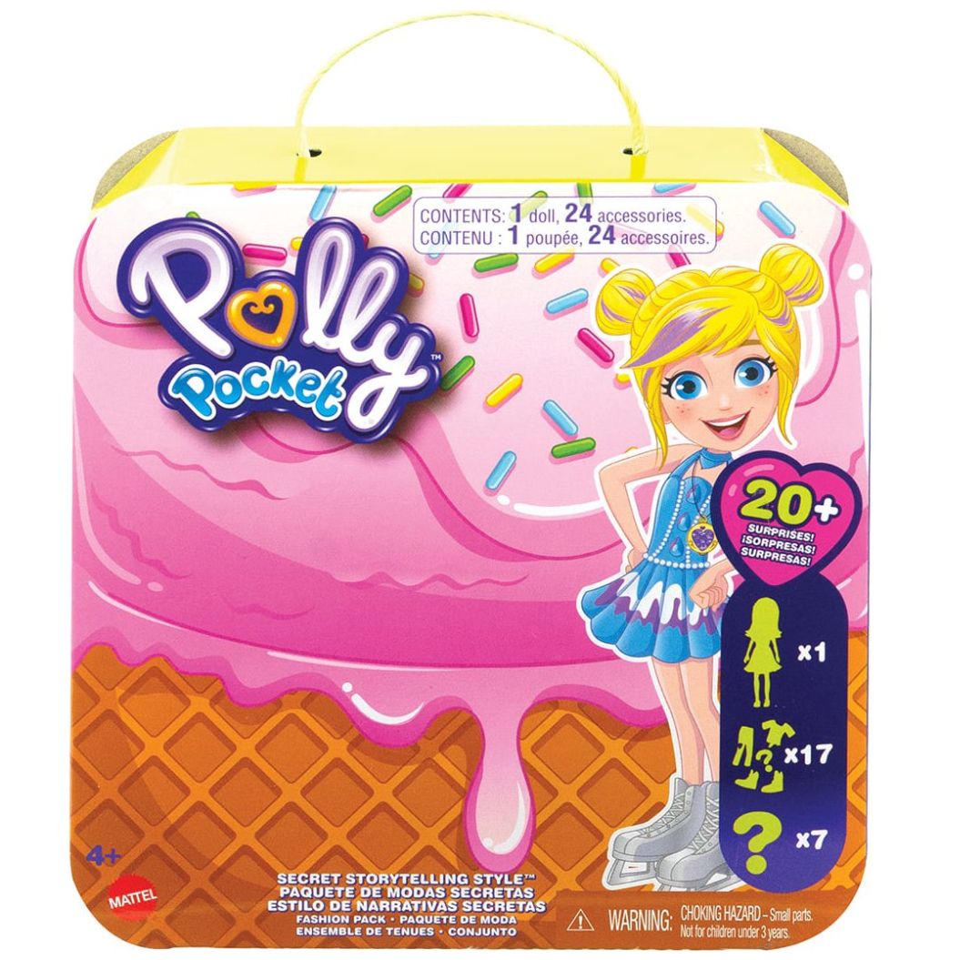 Polly Pocket Muñeca Paquete de Modas Sorpresa