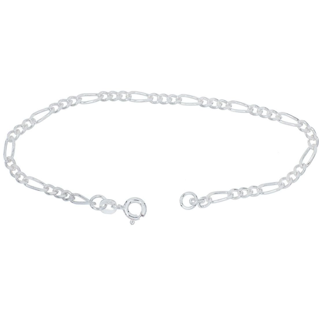 Pulsera  Cadena  en Plata 925 Barbada Farfalla Bonetti