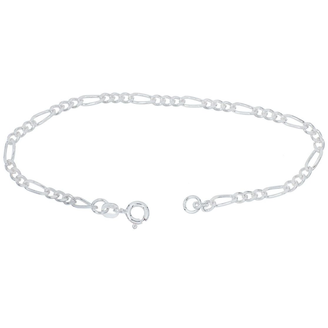 Pulsera  Cadena  en Plata 925 Barbada Farfalla Bonetti