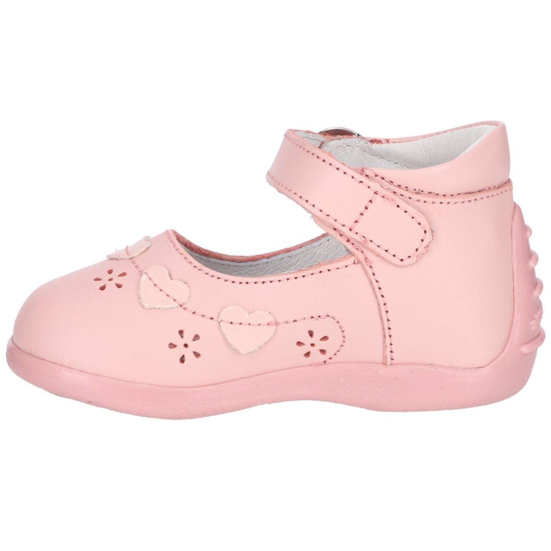 Zapato con Corazones 12-15 Rosa Andanenes para Niña