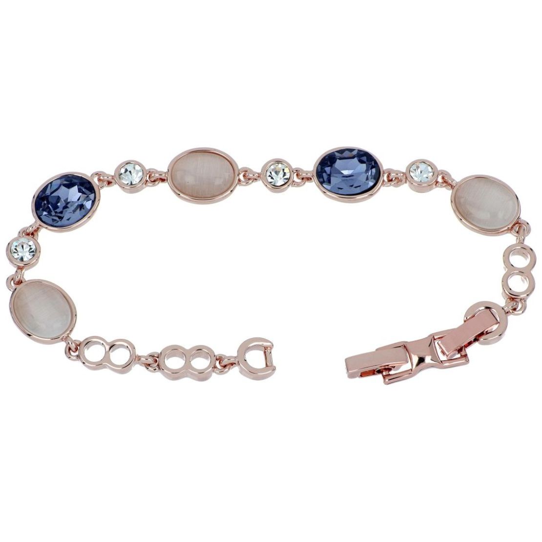 Pulsera Cadena en Rosa y Tanzanita Camilla