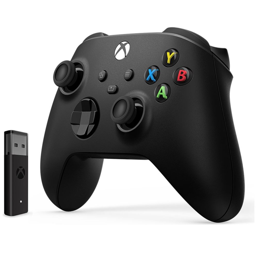 Control Inalámbrico Negro para Pc