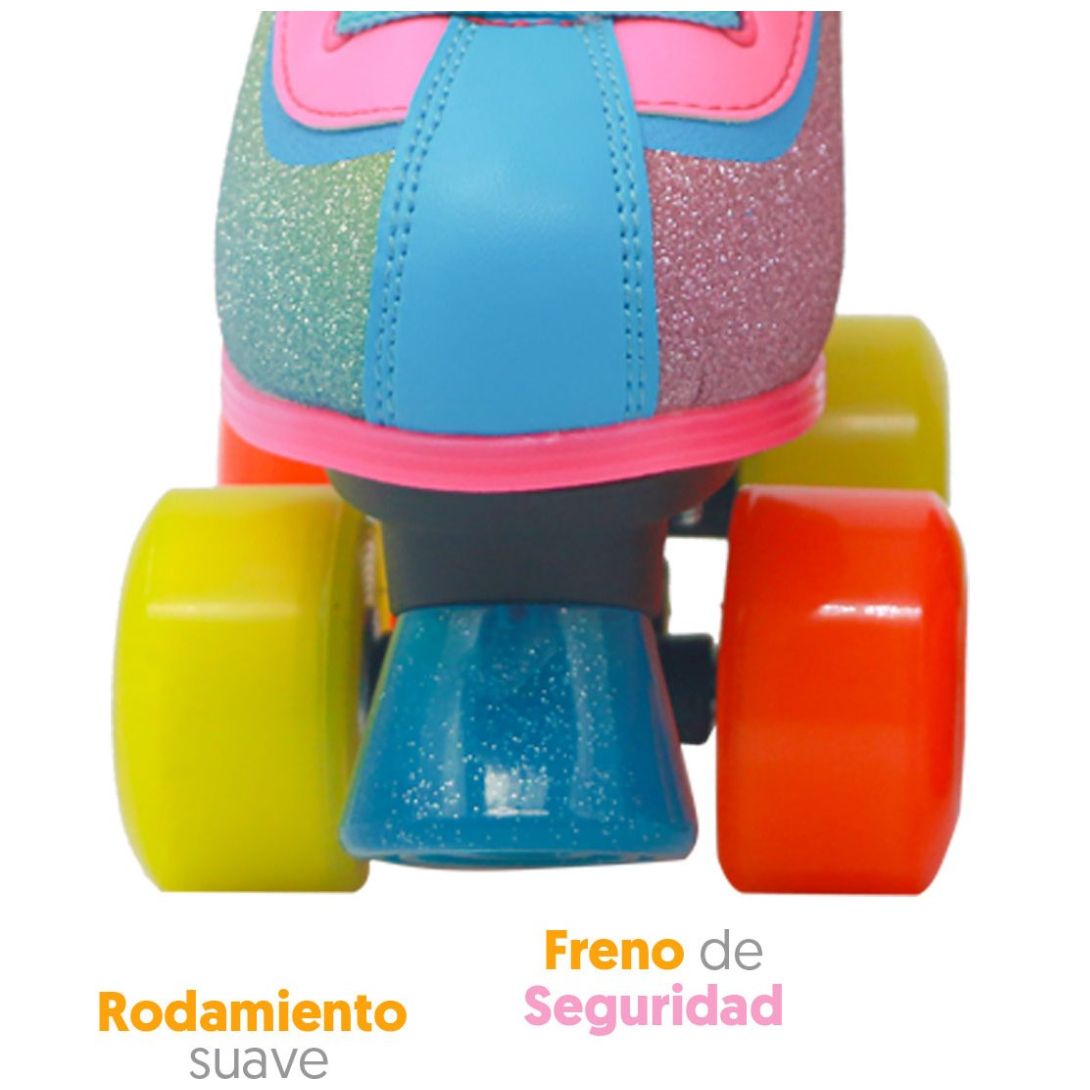 Patines Rush Girl Model B Talla 23 Apache