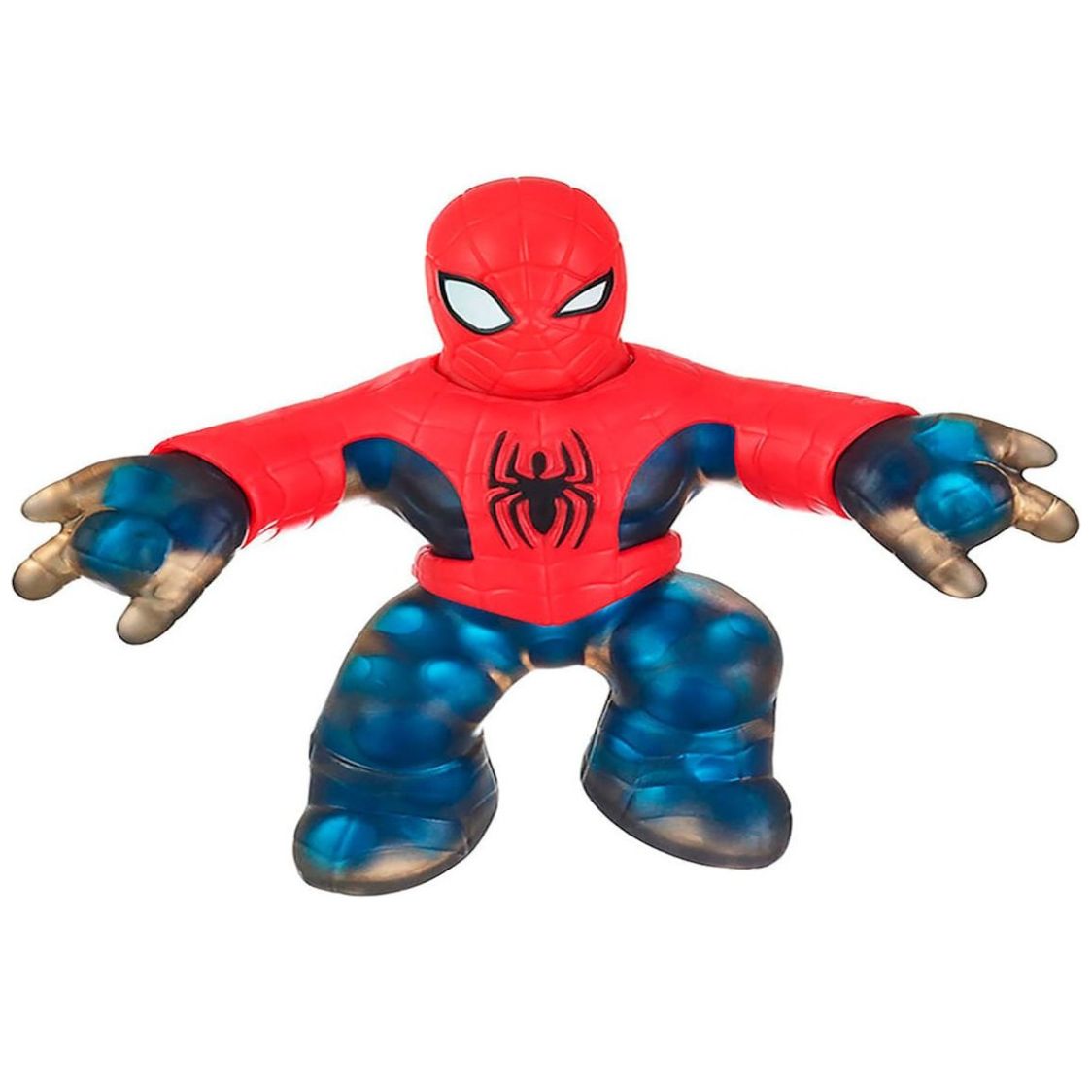 2 Pack Figuras Elásticas Goojitzu Arvel Spideran Vs Dr. Octopus Bandai