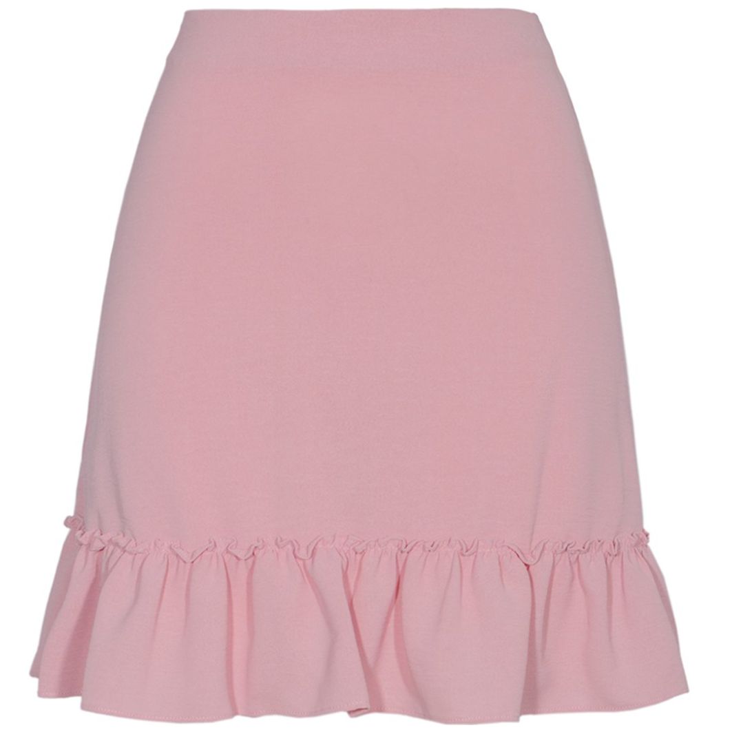 Falda Corta con Vuelo Chocolate